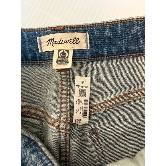 Madewell Classic Blue Wide Leg Jeans - Picture 7 of 8